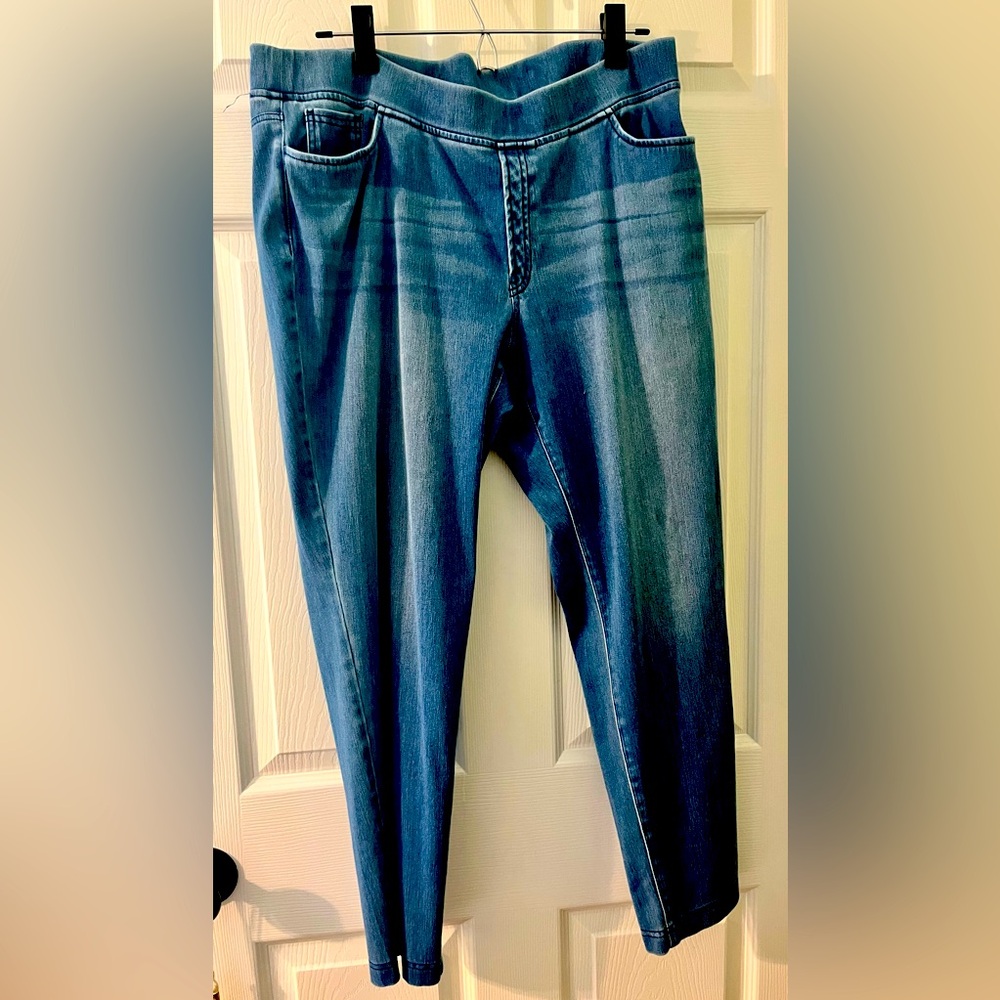 J. Jill Women's Straight Leg Jeans - Blue